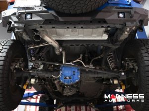 Ford Bronco Performance Exhaust System - Cat Back - Single Exit - Injen - 3" - Race Series